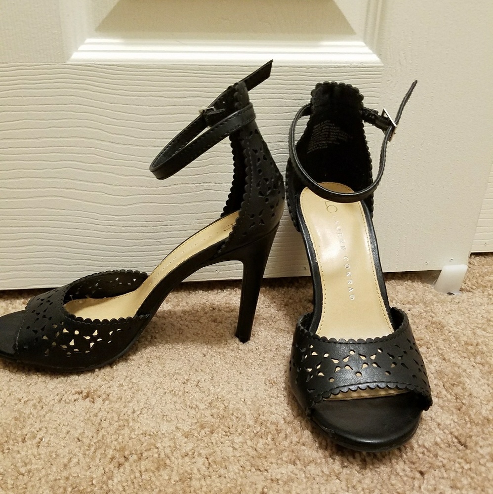 Lauren Conrad Black Heels